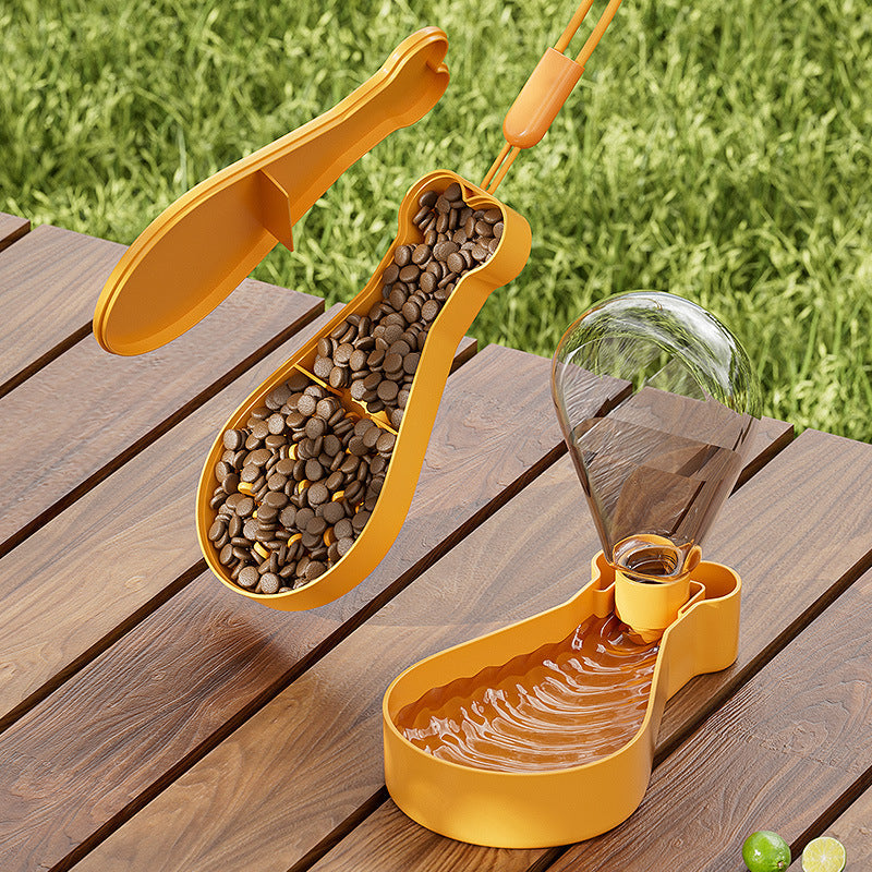 Portable Pet Feeding Solution - Fun Drumstick Style