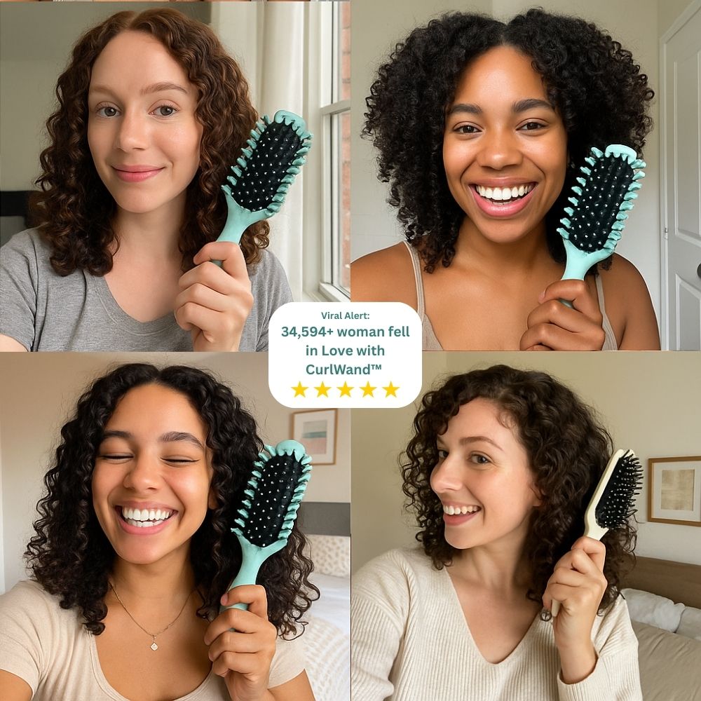 Curl Master Duo: Effortless Detangling & Wave Definition