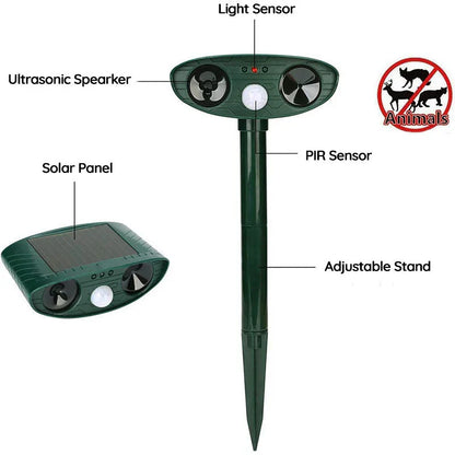 Ultrasonic Armadillo Deterrent Device