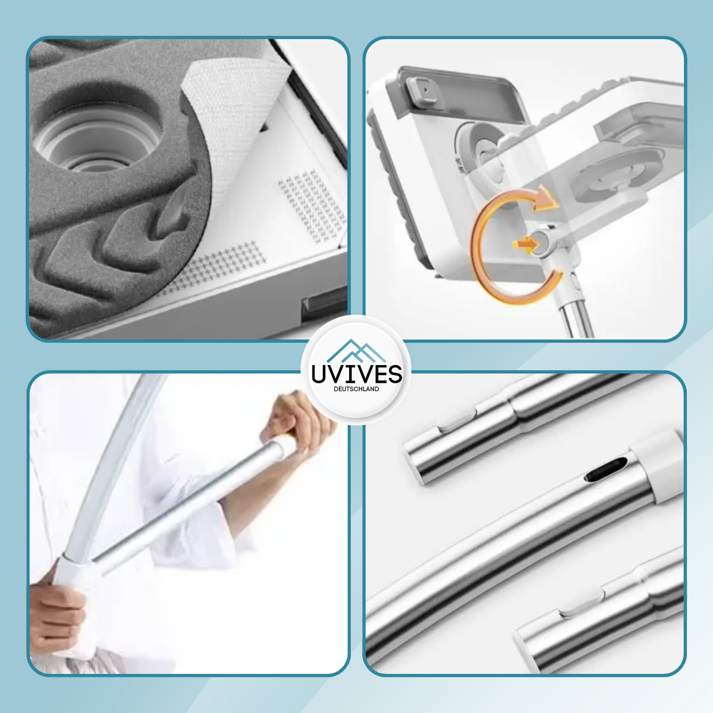 Window Cleaner with Double-Sided Magnetic Design – Quick and Easy