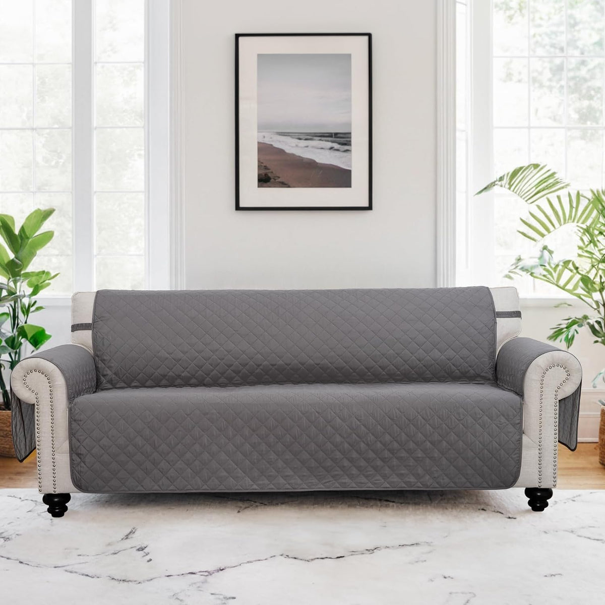 Non-Slip Waterproof Sofa Slipcovers for Couch Protection