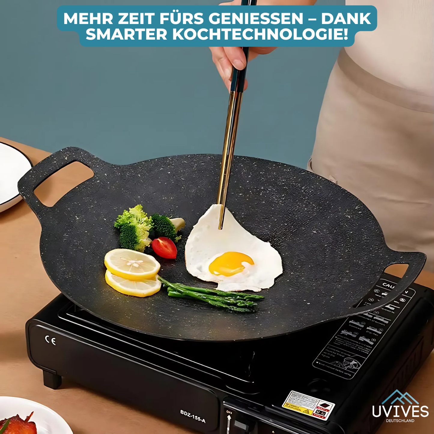 Non-Stick Stone Grill Pan - Last Day Discount