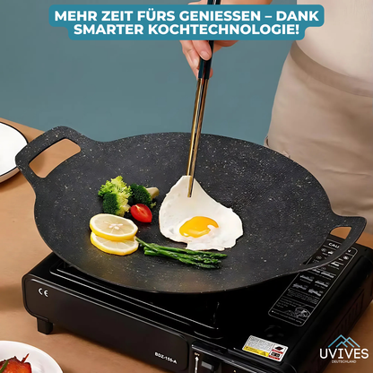 Non-Stick Stone Grill Pan - Last Day Discount