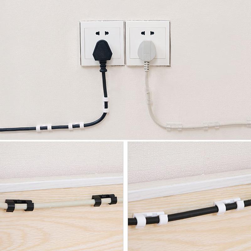 Ultimate Cable Management Clips - 20 Pack