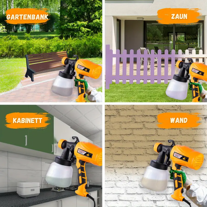Effortless Paint Application Gun | 500W Sprayer for Quick Coating