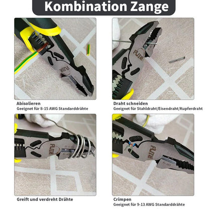 All-in-One Electrician's Tool for Cutting, Stripping & Crimping
