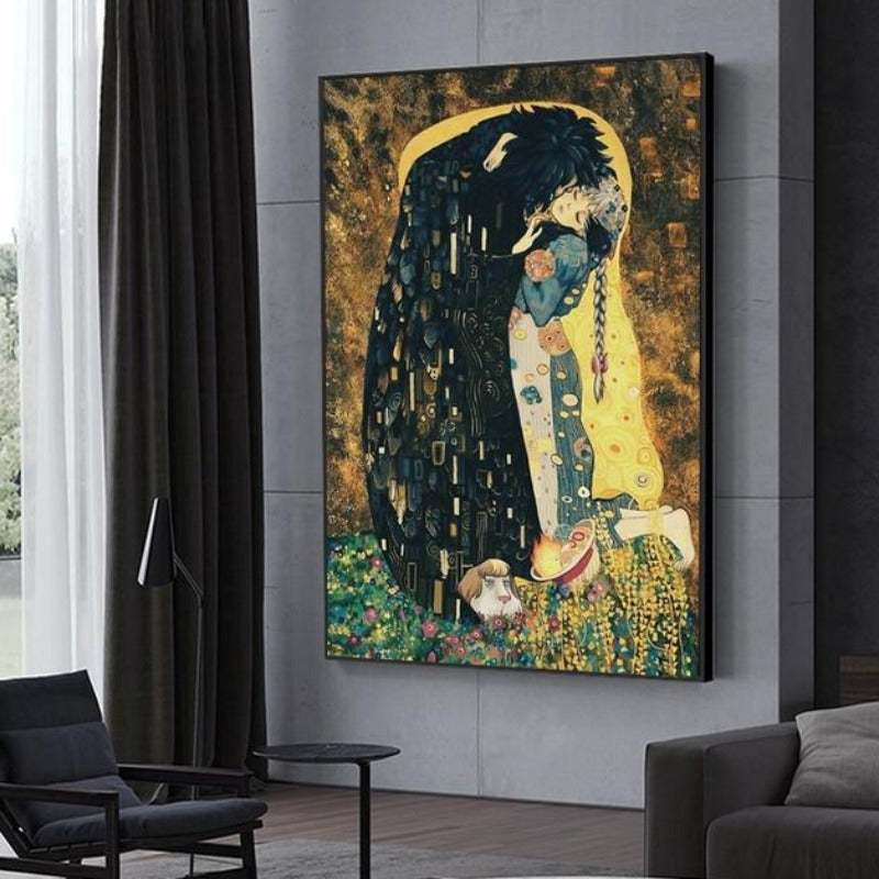 Canvas Wall Art Featuring Anime Film - Decorative Painting
