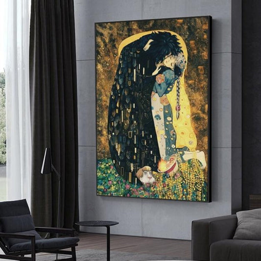 Canvas Wall Art Featuring Anime Film - Decorative Painting