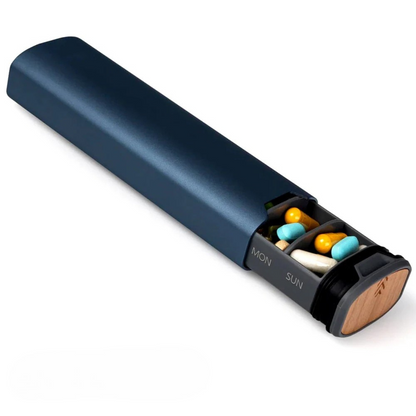 Compact Pill Organizer for 7 Days – Leakproof Travel and Home Box