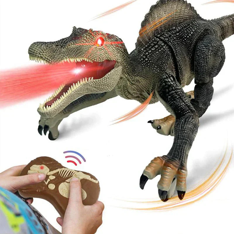 Remote-Controlled Dinosaur with Mist Spray Feature