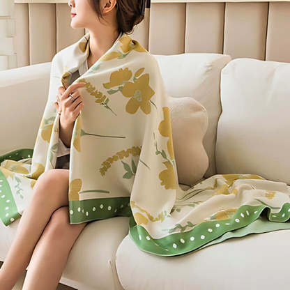 Charming Floral Breeze Cooling Blanket