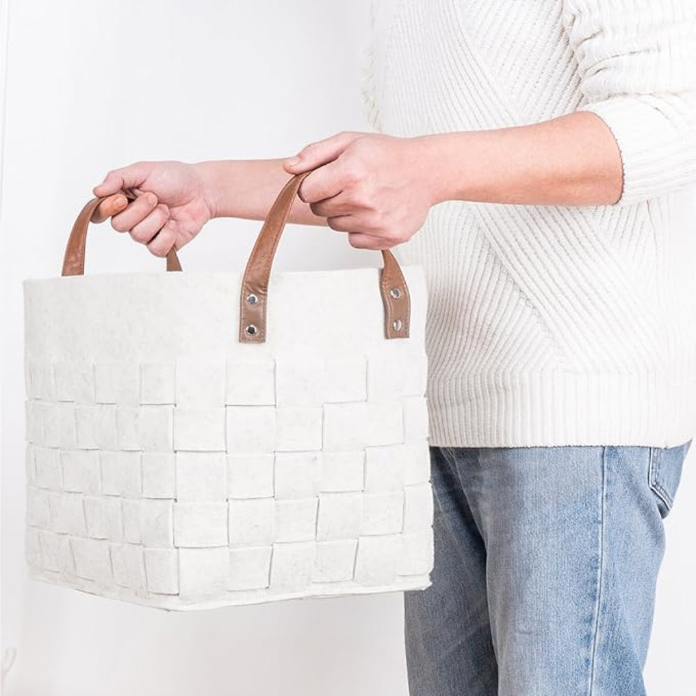 Chic Organizer Tote for Stylish Home Storage