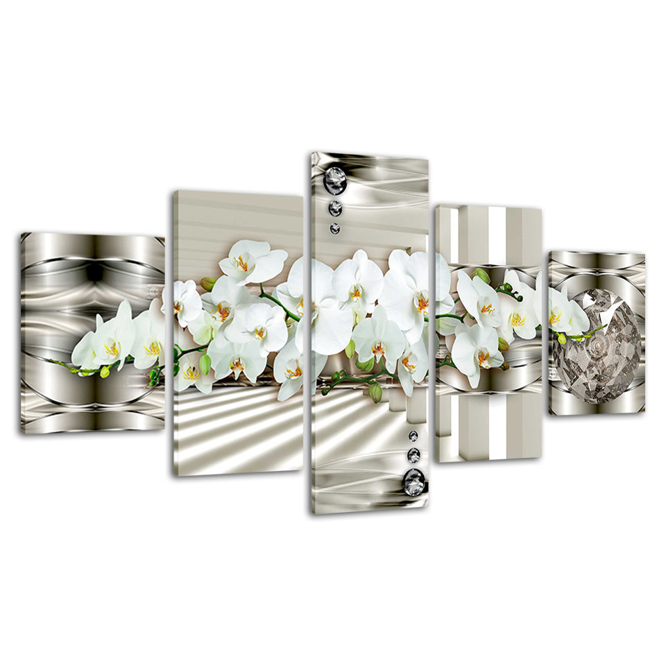 Stunning Floral Canvas Art Set for Elegant Spaces
