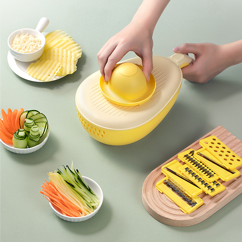 Vegetable Cutter in Avocado Shape – Slicer and Chopper Tool
