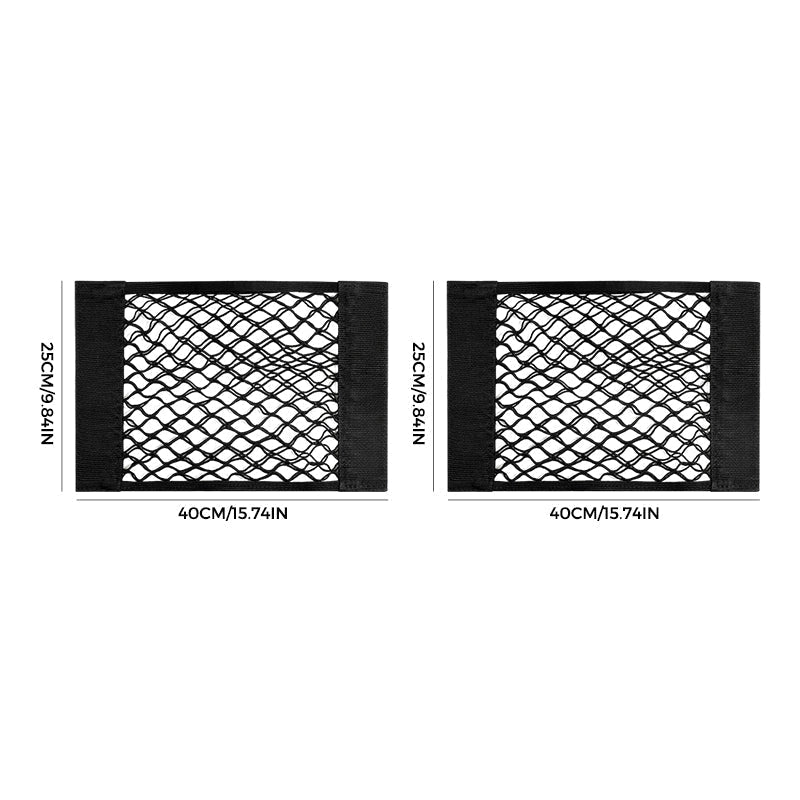 Smart Storage Net for Plastic Bags with Adhesive Tape