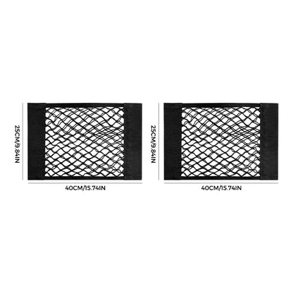 Smart Storage Net for Plastic Bags with Adhesive Tape