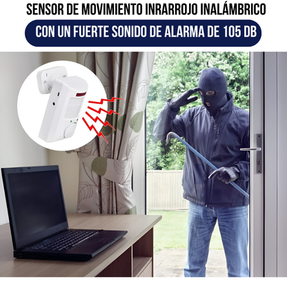 Wireless Motion Detection and Alarm System - MotionGuard Elite