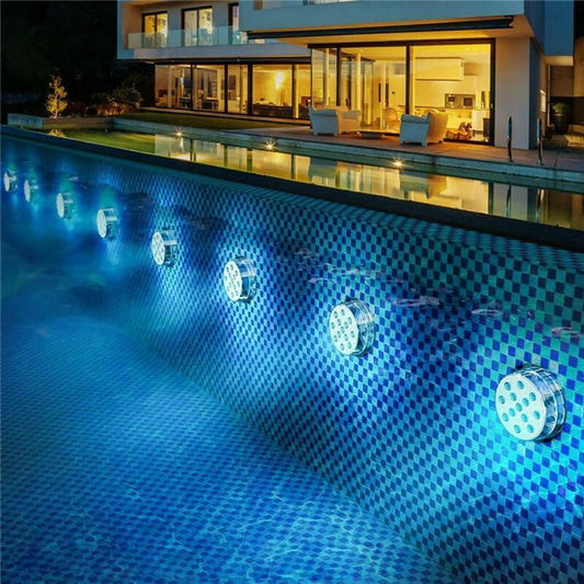 LED Light with Waterproof Remote Control and Magnetic Suction