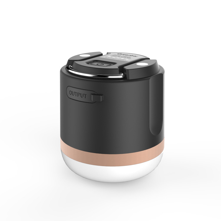 Rechargeable Portable LED Camping Light with Power Bank – USB for Outdoors and Emergencies
