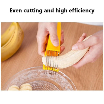 Banana Slicer in Stainless Steel Material