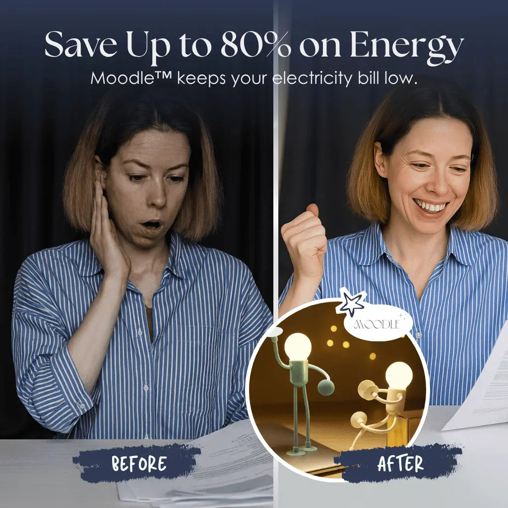 Wireless LED Desk Lamp Duo | Adjustable Warm Light for Any Space