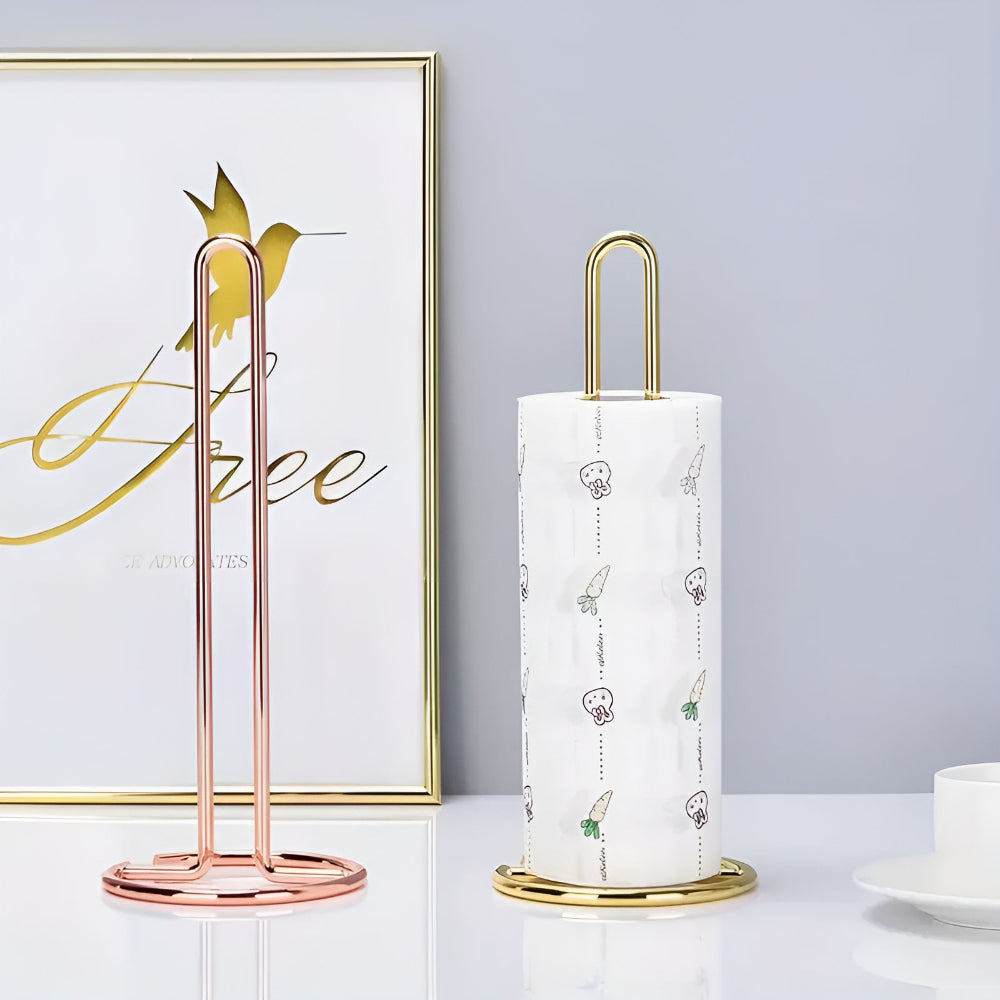 Chic Metal Tissue Dispenser for Effortless Access