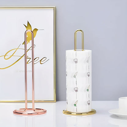 Chic Metal Tissue Dispenser for Effortless Access