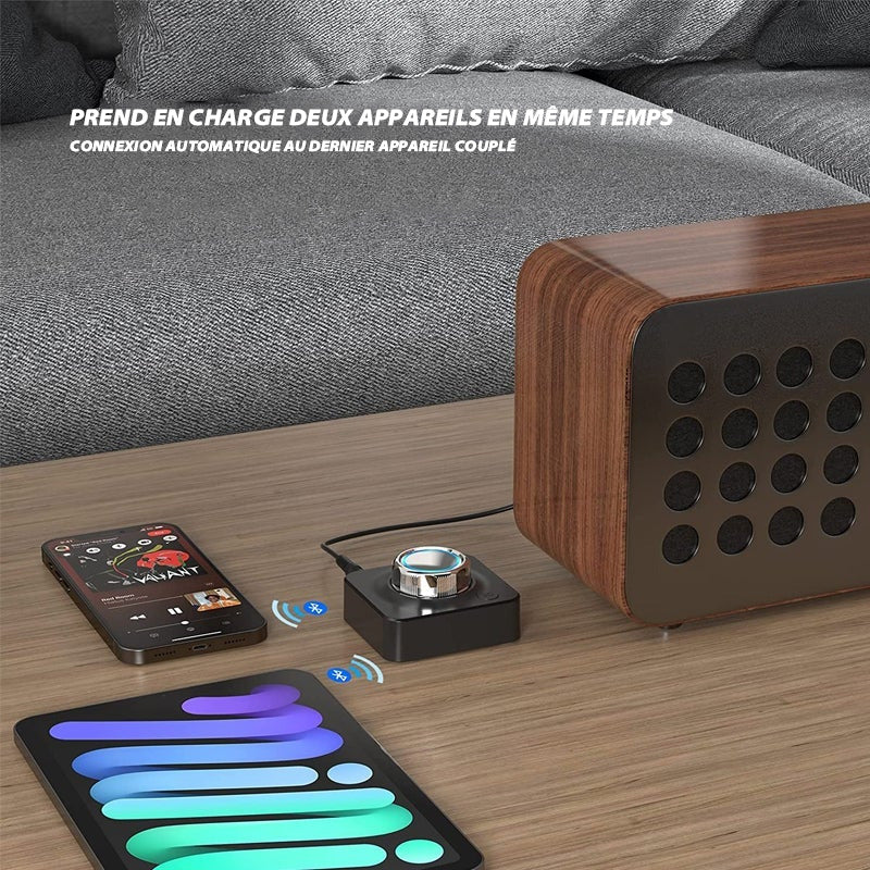 Bluetooth 5.0 Audio Receiver with RCA Connectivity