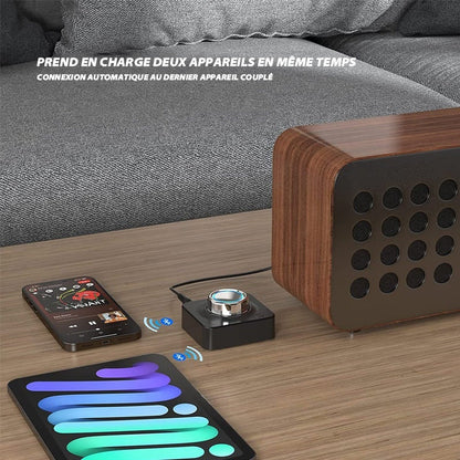Bluetooth 5.0 Audio Receiver with RCA Connectivity