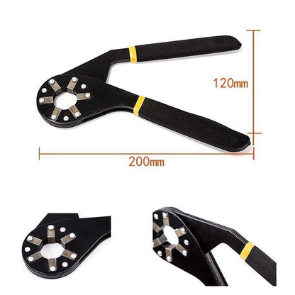 Adjustable Wrench with Bionic Handle – 14-in-1 Logger Tool