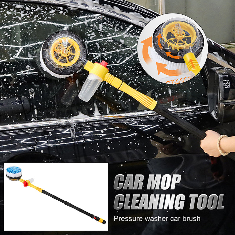Revolutionary 360° Car Cleaning Brush with Extension Handle