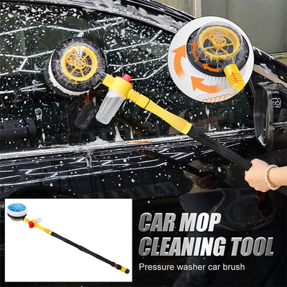 Revolutionary 360° Car Cleaning Brush with Extension Handle