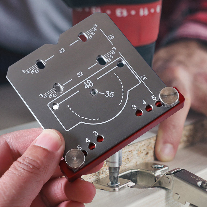 Locator for 35 mm Hinge Punch