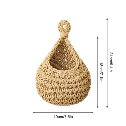Stylish Eco-Friendly Hanging Storage Basket