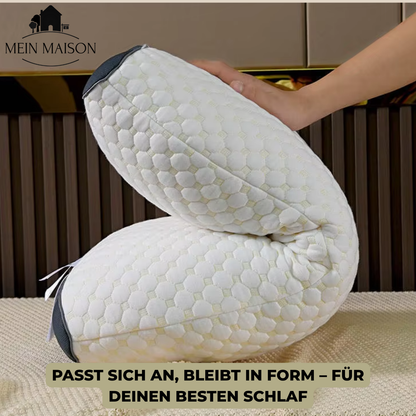 Ergonomic Neck Pillow with Contour Design | Memory Foam | Breathable