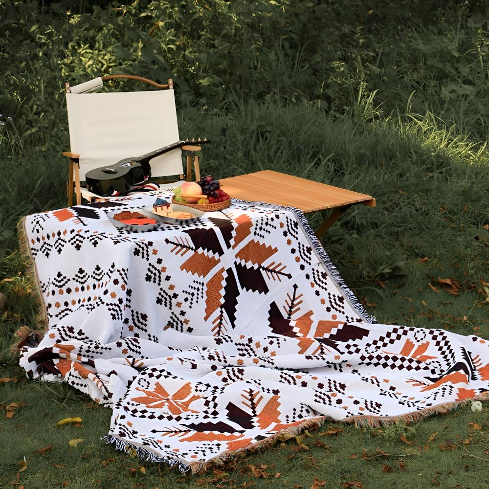 Vibrant Artisan Picnic Blanket for Every Occasion