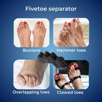 Gentle Gel Toe Separator for Bunion and Foot Pain Relief