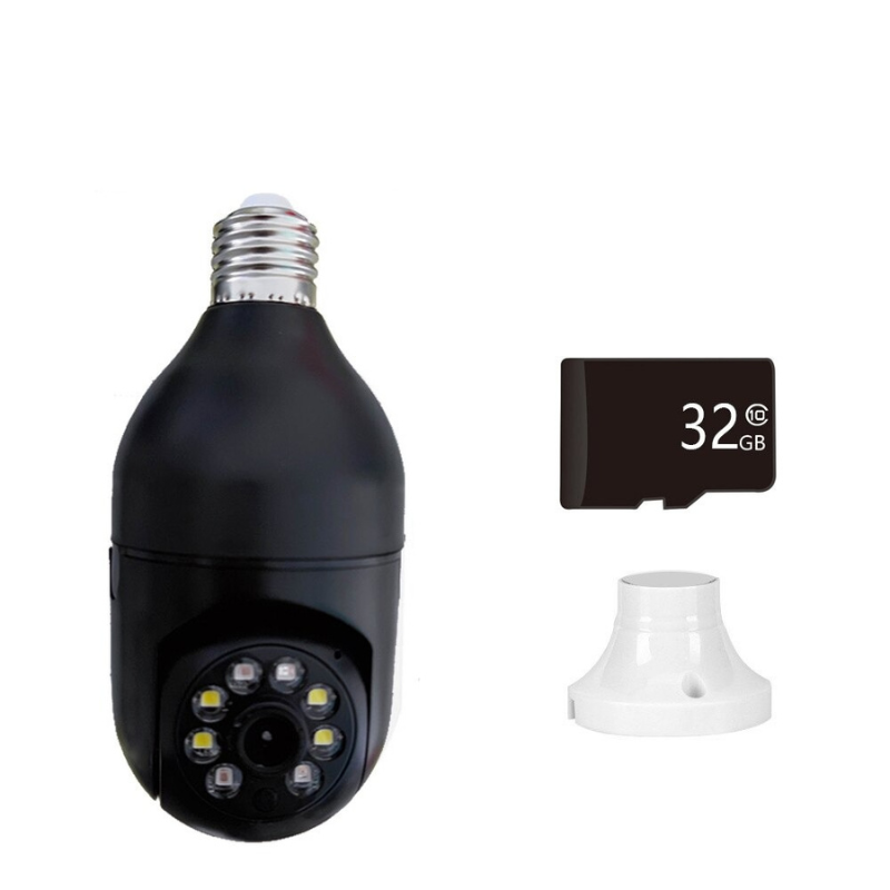 Smart Bulb Security Camera with HD Vision