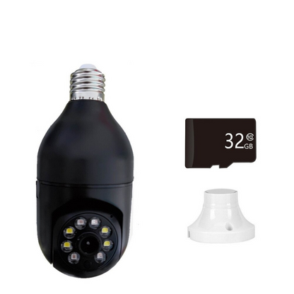 Smart Bulb Security Camera with HD Vision