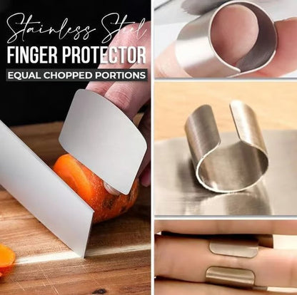 Stainless Steel Finger Protection Set - 3 Pieces