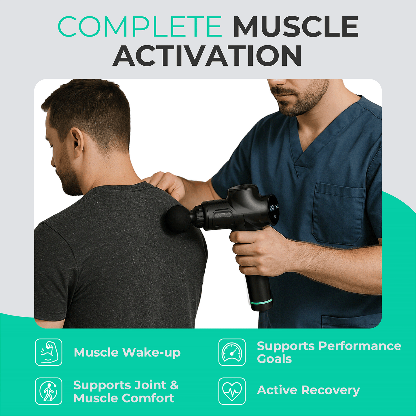 Muscle Relief Pro | Advanced Massage Gun with 30 Speed Settings