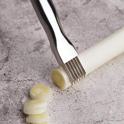 Chopped Spring Onion Knife in Stainless Steel