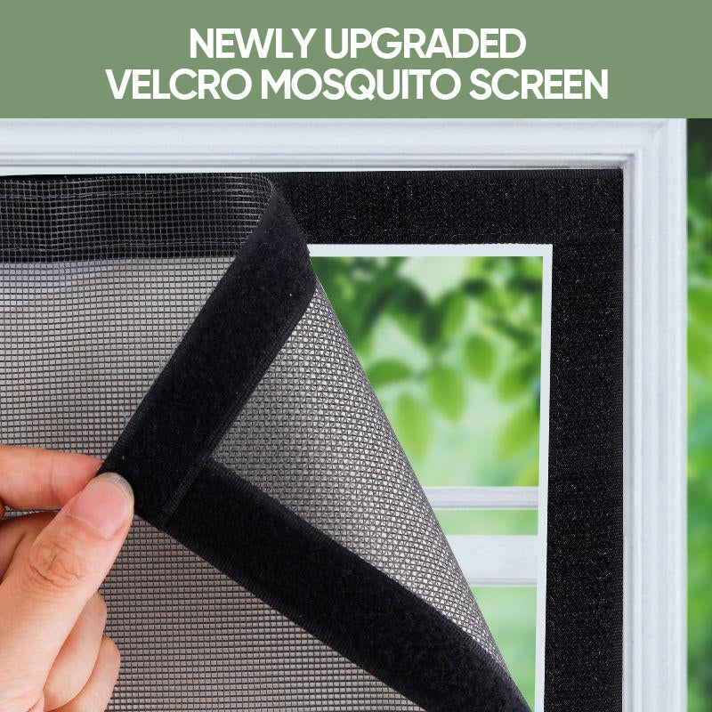 Self-Adhesive Window Screen for Mosquito Protection