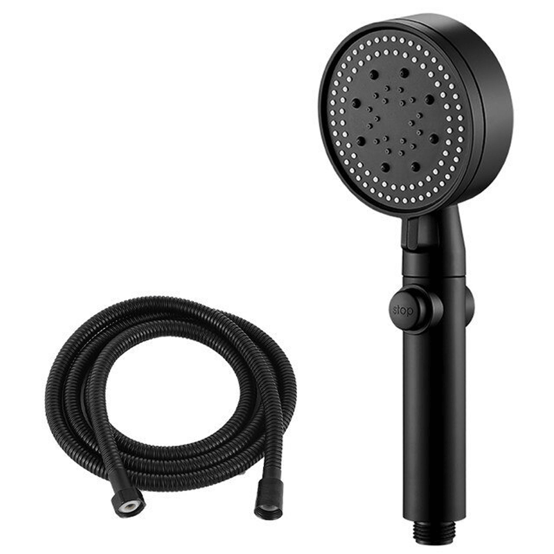 Shower Head with 5 Settings and Push Button Control