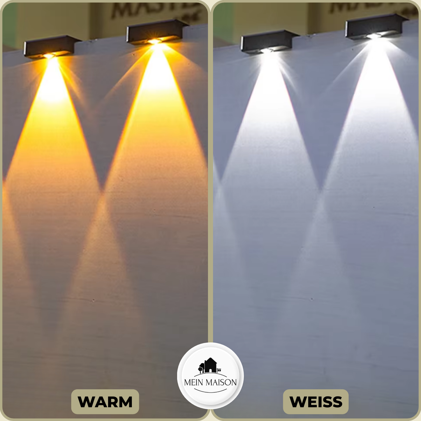 Solar Garden Light – Wireless & Weatherproof IP65 with 3 Lighting Modes
