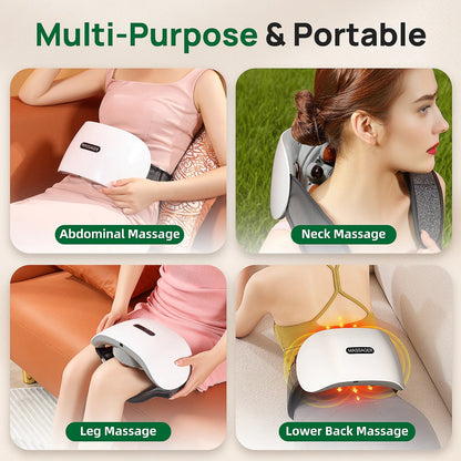Cordless Heating Pad for Abdomen – Massager for Cramps and Relaxation
