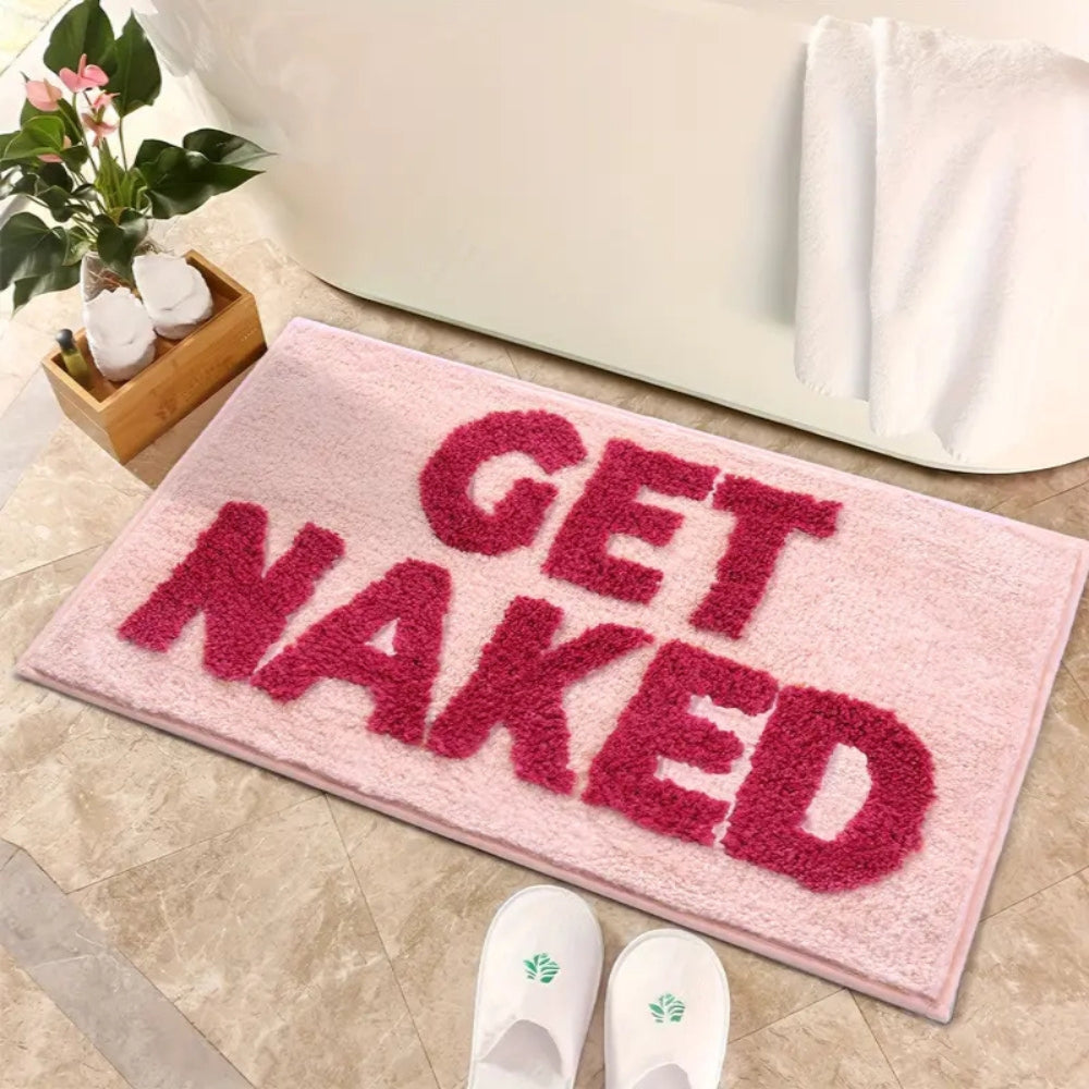 Cheeky Comfort Bath Mat for a Playful Touch