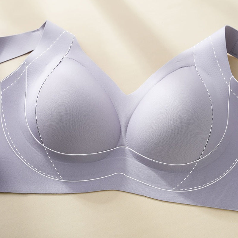 Silk Essence Underwire Bra | Elegant Support with Side Coverage and Anti-Sagging for Maximum Comfort
