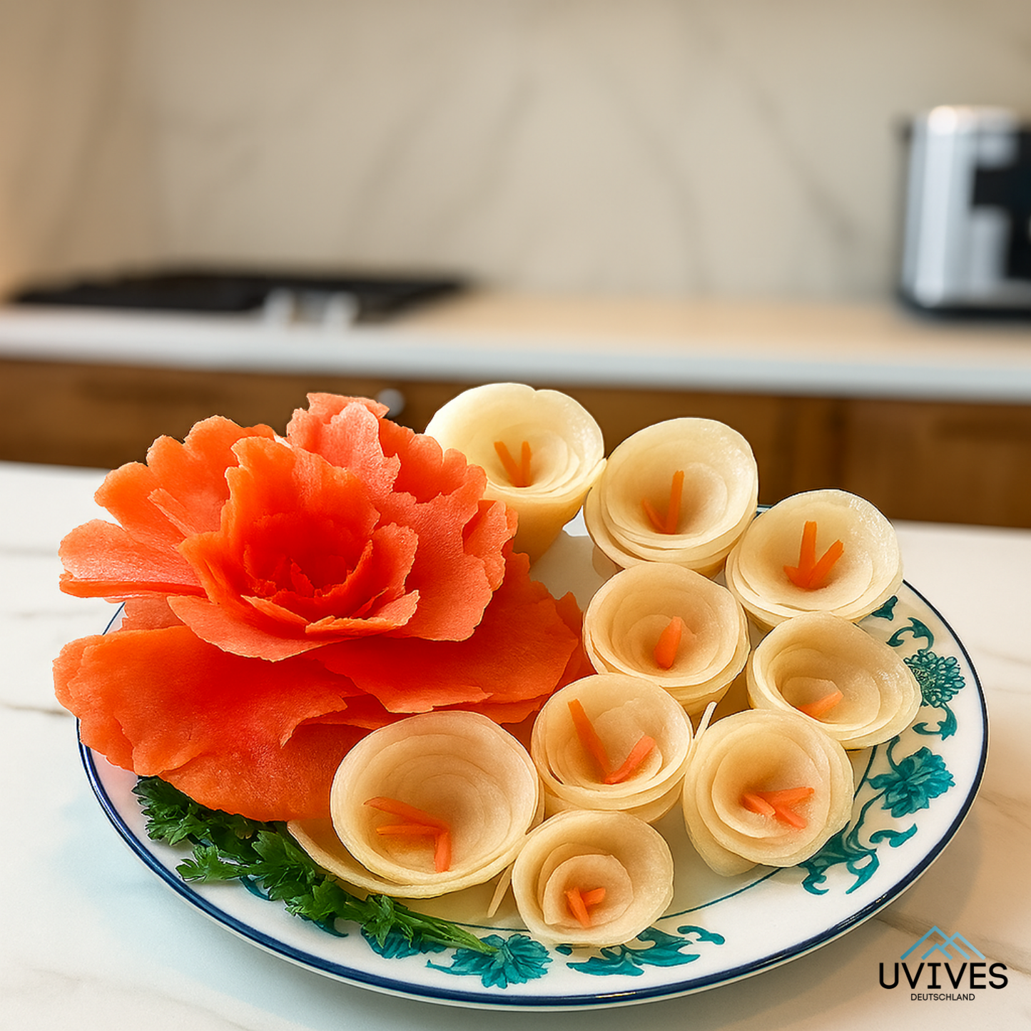 Buy One Get One Free | Spiral Vegetable Cutter Shaped Like a Flower