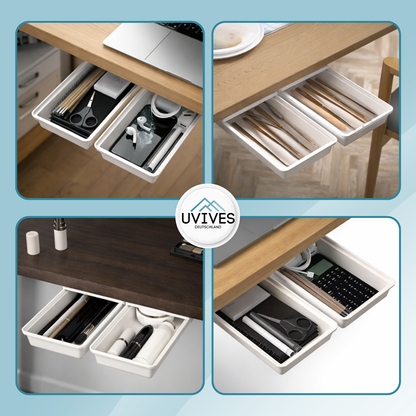Get 2, Get 1 Free | Secret Drawer - Instant Desk Clutter Removal for Peak Productivity